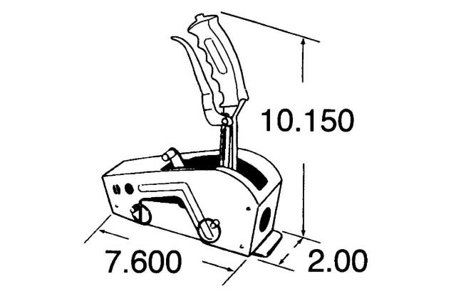 Hurst Pistol-Grip Quarter Stick Race Shifter - 3162002