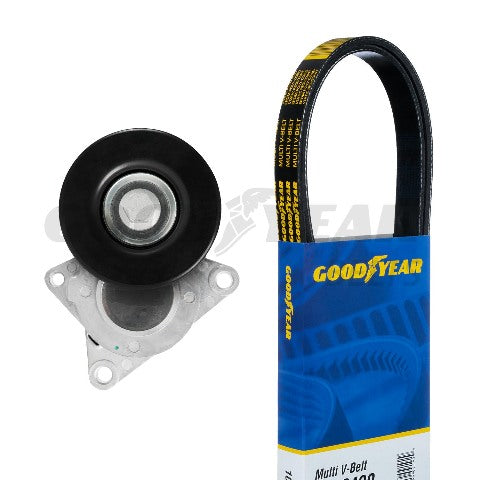 2002-2006 Nissan Altima Serpentine Belt Drive Component Kit Goodyear 3163