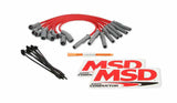 MSD spark plug wire set for 2010-2014 Ford F-150 black red 31639