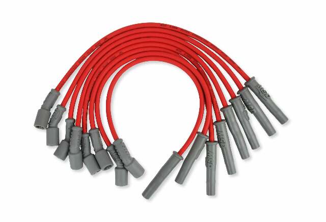 MSD spark plug wire set for 2010-2014 Ford F-150 black red 31639