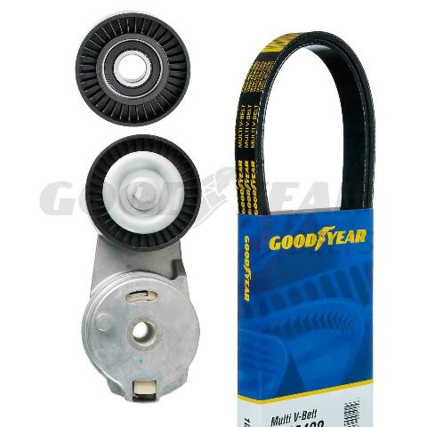 2014-2016 Ram 4500 6.4L V8 Serpentine Belt Drive Component Kit - 3182-GYB
