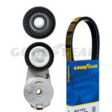 Chrysler,Dodge,VW,Ram, Serpentine Belt Drive Component Kit Goodyear 3186