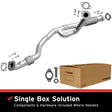 2009-2017 Buick Enclave Direct-Fit Front Pipe Kit 107-0110 stainless steel