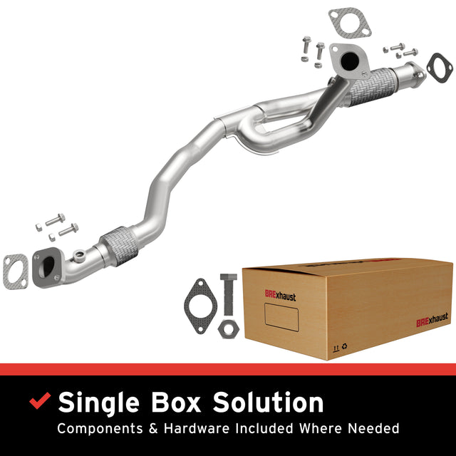 2009-2017 Buick Enclave Direct-Fit Front Pipe Kit 107-0110 stainless steel