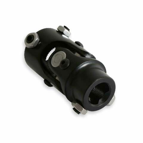 1-48 Spline To 3/4-Dd; U-Joint - Steel - Black Zinc-320-105