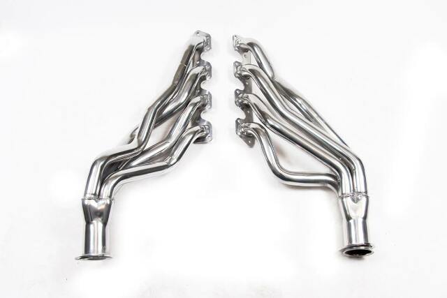 Long Tube Header for 1970-1973 Ford Mustang 351C-4V Silver Ceramic 32118FLT performance headers