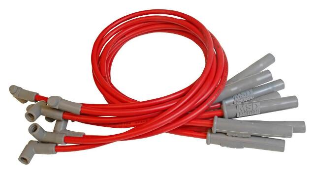 MSD spark plug wire set for 1994-1997 Dodge RAM-94-97-318-360-32189