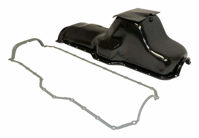 Jeep Steel Black Engine Oil Pan Kit - 3243152K