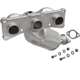 Catalytic Converter with Integrated Exhaust Manifold for HM Grade Federal / EPA Compliant Direct-Fit Manifold Catalytic