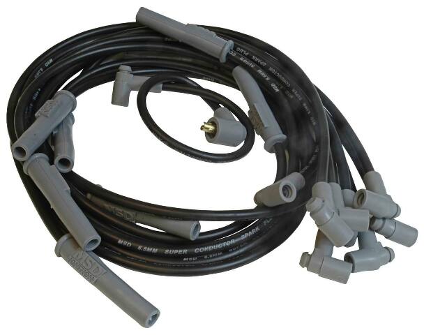 Wire Set, SC Blk, Chry. 383-440 HEI for MSD Dist. - 32733