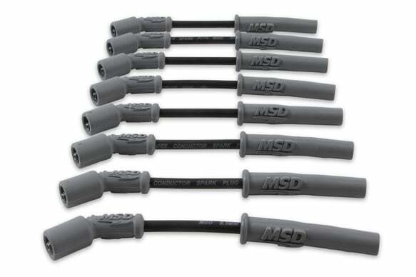 MSD spark plug wire set for 1997-2004 Chevy Corvette black ls CAMARO-97-ON-32813