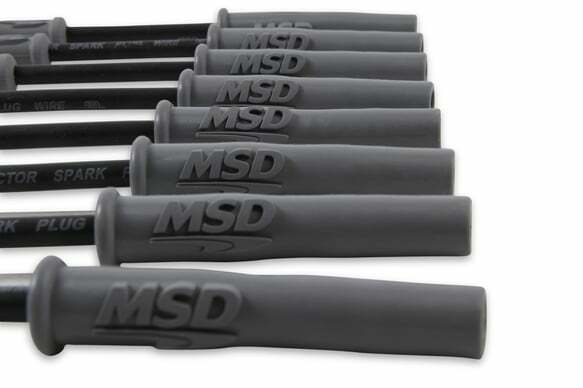 MSD spark plug wire set for 1997-2004 Chevy Corvette black ls CAMARO-97-ON-32813