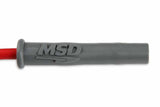 MSD 32829 - 8.5mm LS1 Truck Red Spark Plug Wire Set Chevy GMC Avalanche Silverado - Red Jacket - Gen III LS 4.8/5.3/6.0