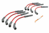 MSD 32829 - 8.5mm LS1 Truck Red Spark Plug Wire Set Chevy GMC Avalanche Silverado - Red Jacket - Gen III LS 4.8/5.3/6.0