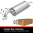2006-2011 Chevy Aveo5 Direct-Fit Muffler Kit 108-0028 steel