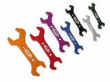 Mr. Gasket 7 piece AN wrench set aluminum 33200G