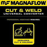MagnaFlow catalytic converter for 1983-1987 Chevy Camaro stainless steel CARB compliant