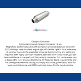 1975-1980 Chevrolet Camaro CARB Compliant Catalytic Converter 3322306 Magnaflow