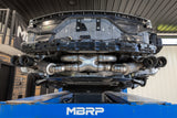 MBRP cat-back exhaust system fits 2020-2024 Chevy Corvette 4.5 inch Armor Pro Series T304 stainless steel S70413CF