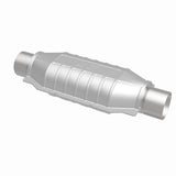 MagnaFlow universal catalytic converter 2.5 inch inlet/outlet stainless steel CARB compliant 333006