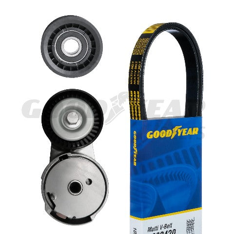 Chrysler,Dodge,Jeep, Serpentine Belt Drive Component Kit Goodyear 3331