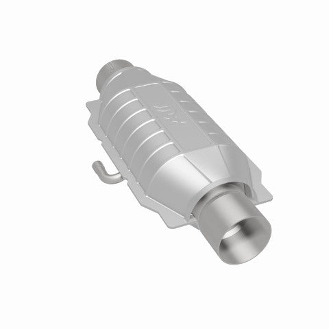 MagnaFlow universal catalytic converter 2.5 inch inlet/outlet stainless steel CARB compliant 334016