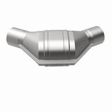 MagnaFlow universal catalytic converter 2.25 inch inlet/outlet stainless steel CARB compliant 337085