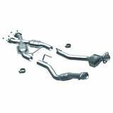 MagnaFlow direct-fit catalytic converter for 1986-1993 Ford Mustang stainless steel CARB compliant 337338