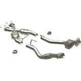 MagnaFlow direct-fit catalytic converter for 1986-1993 Ford Mustang stainless steel CARB compliant 337338