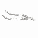 MagnaFlow direct-fit catalytic converter for 1986-1993 Ford Mustang stainless steel CARB compliant 337338