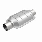 MagnaFlow universal catalytic converter 2.25 inch inlet/outlet stainless steel CARB compliant 338135