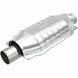 MagnaFlow universal catalytic converter 2 inch inlet/outlet stainless steel CARB compliant 339104