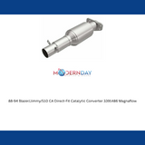 MagnaFlow direct-fit catalytic converter fits 1988-1994 Chevrolet GM S10, Chevrolet S10 Blazer, and additional vehicles and 1988-1994 Blazer/Jimmy/GM S10 CA stainless steel CARB co