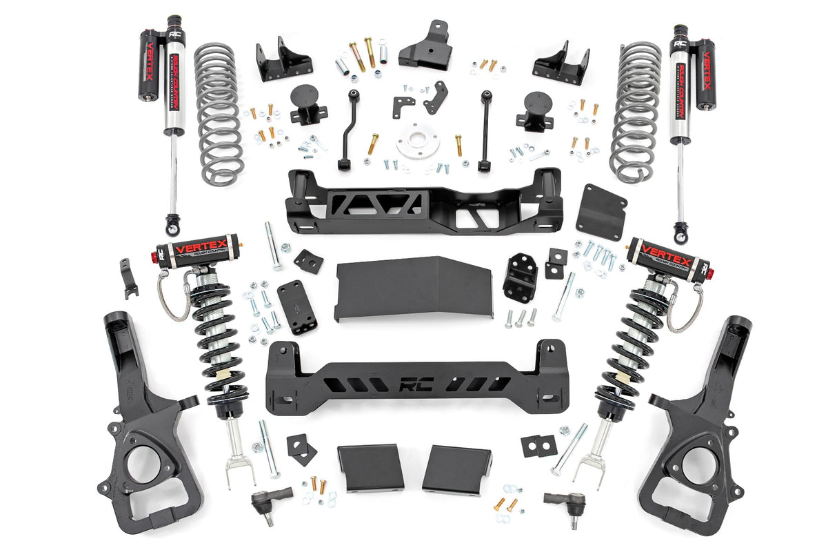 Fits Ram 1500 4WD (2019-2024) 6" Lift Kit; 22XL; Vertex; Dual Rate Coils; 33950