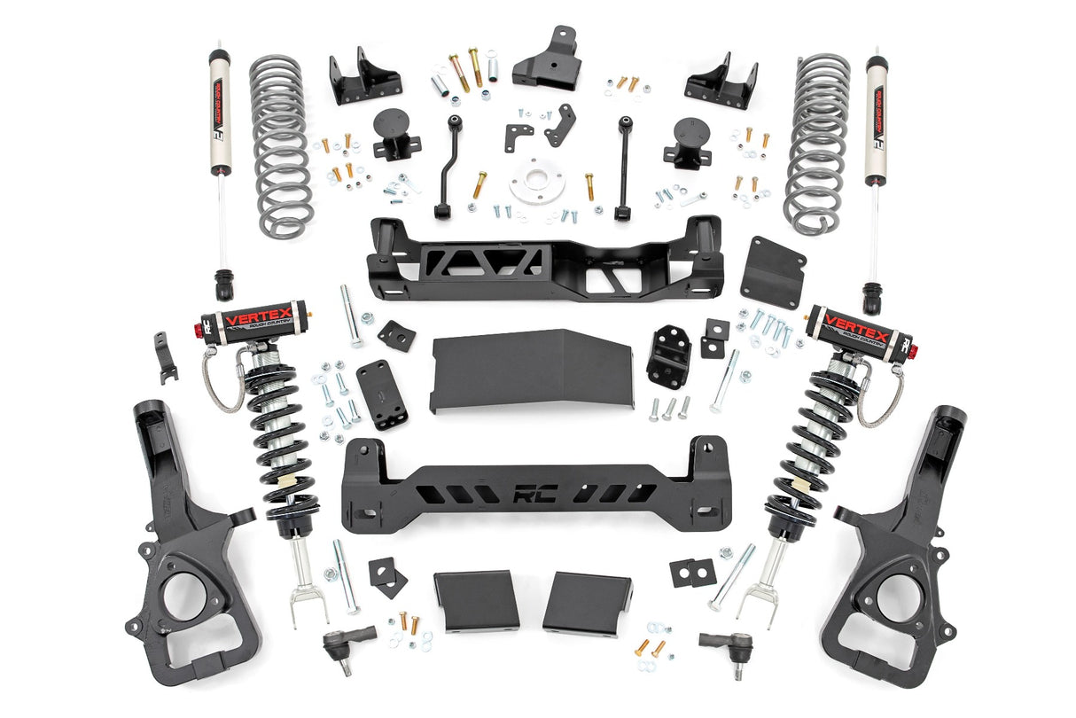 Fits Ram 1500 4WD (19-24) 6" Lift Kit; 22XL; Vertex/V2; Dual Rate Coils; 33957