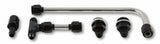 Dual Feed Fuel Line #6AN (Slayer Series - Black) - 34-600SL-BLKQFT