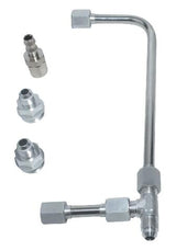 Dual Feed Fuel Line (Slayer Series - Silver) - 34-600SL-SVRQFT