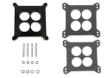 Mr. Gasket phenolic carburetor spacer 1 inch 4 hole center for Holley 4150 carburetors 3404
