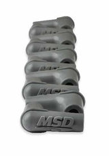MSD spark plug wire set BOOTS-90-DEGREE-LOGO-SPARK-PLUG-GRAY-SILICONE-50EA-34514
