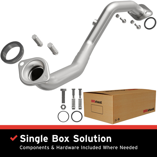 2008-2015 Scion xB Direct-Fit Front Pipe Kit 107-0268 stainless steel