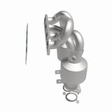 Catalytic Converter with Integrated Exhaust Manifold for HM Grade Federal / EPA Compliant Direct-Fit Manifold Catalytic