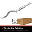 2001-2008 Ford Escape Direct-Fit Muffler Kit 108-0066 aluminized steel