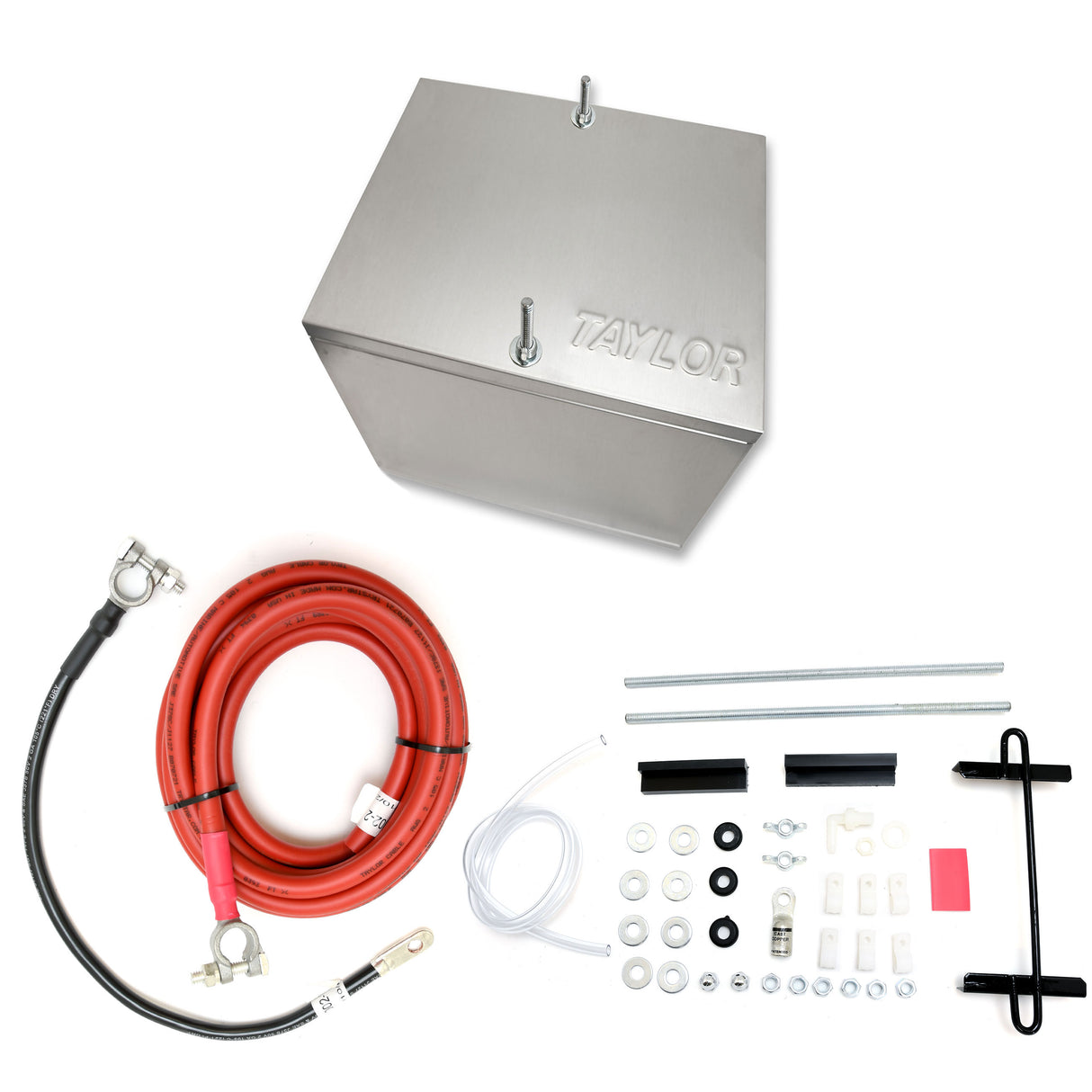 Battery Box 2 AWG (6.5 mm) 11.25 IN 16 20 9.5 IN .040 IN Aluminum Natural 48201