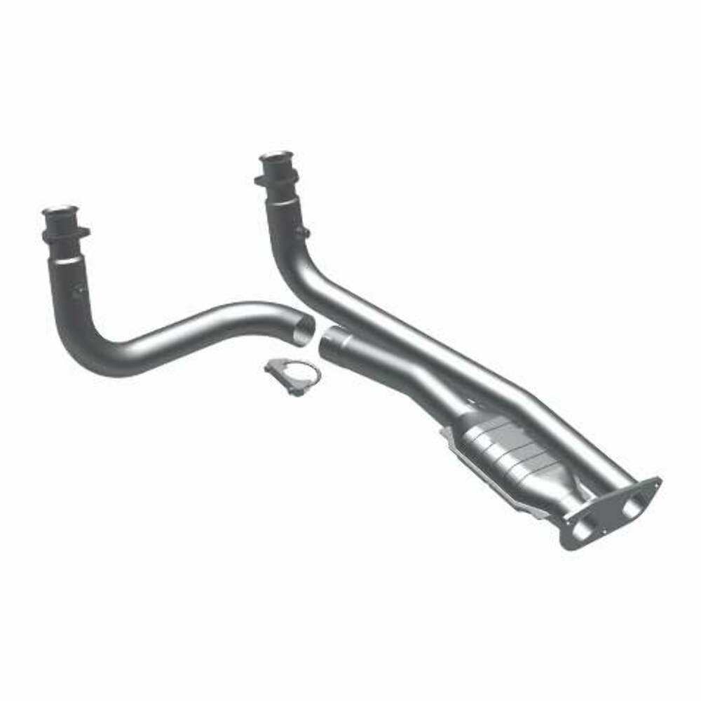 MagnaFlow direct-fit catalytic converter fits 1996-1997 Chevrolet C3500, Chevrolet K3500, and additional vehicles and 3500 Truck 97 7.4L stainless steel Federal EPA compliant OBDII