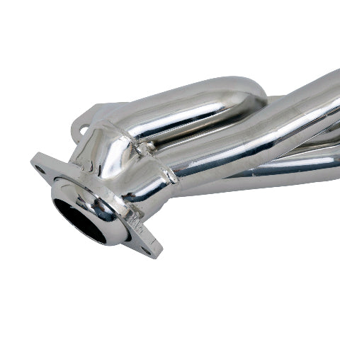 Fits 1987-1995 Ford F150 302 1-5/8 Shorty Exhaust Headers-Silver-35100 for 1987-1995 Ford F-150 ceramic coated polished
