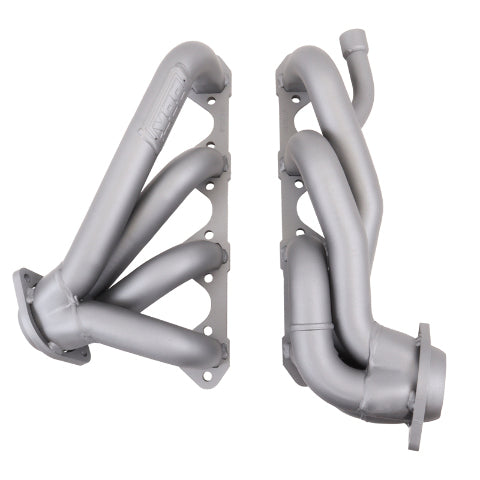 Fits 1987-1995 Ford F150 351W 1-5/8 Shorty Exhaust Headers-Titanium-3511 for 1987-1995 Ford F-150 ceramic coated polished