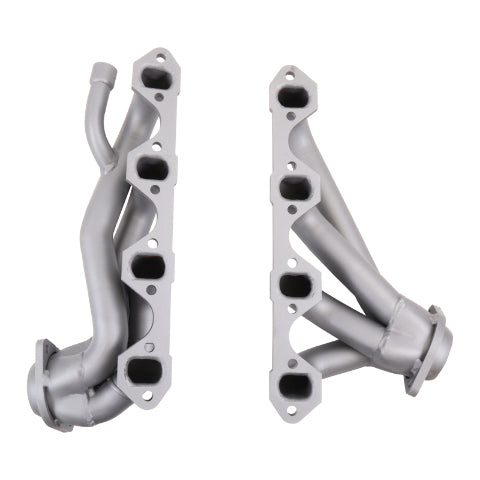 Fits 1987-1995 Ford F150 351W 1-5/8 Shorty Exhaust Headers-Titanium-3511 for 1987-1995 Ford F-150 ceramic coated polished