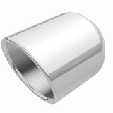 MagnaFlow exhaust tip 4 inch inlet 5 inch outlet stainless steel polished 35136