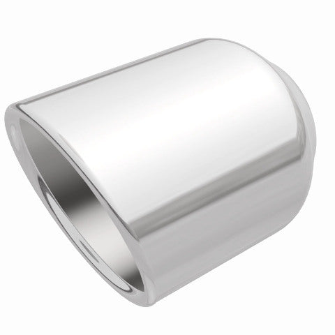 MagnaFlow exhaust tip 4 inch inlet 5 inch outlet stainless steel polished 35136