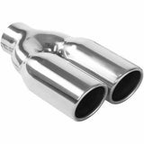 MagnaFlow exhaust tip 2.2 inch inlet/outlet stainless steel polished 35167